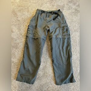 REI Pants Adult M/30 Gray Cargo Hiking Outdoor Casual Pockets Mens Corpcore